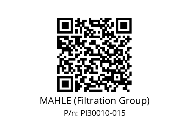   MAHLE (Filtration Group) PI30010-015