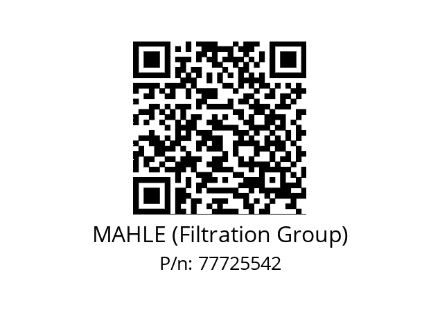   MAHLE (Filtration Group) 77725542