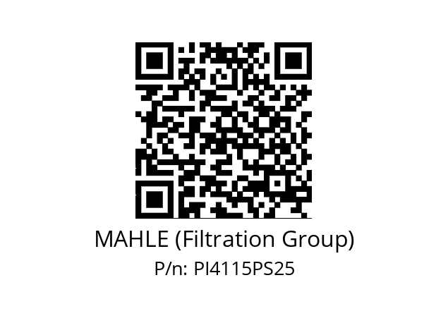   MAHLE (Filtration Group) PI4115PS25