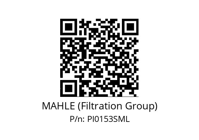   MAHLE (Filtration Group) PI0153SML