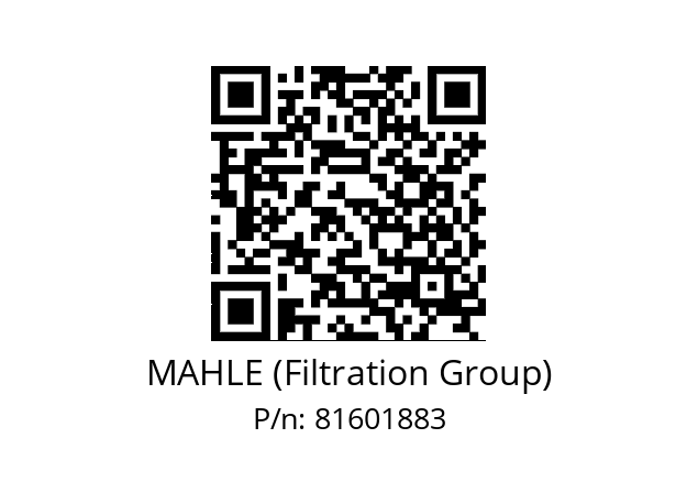   MAHLE (Filtration Group) 81601883