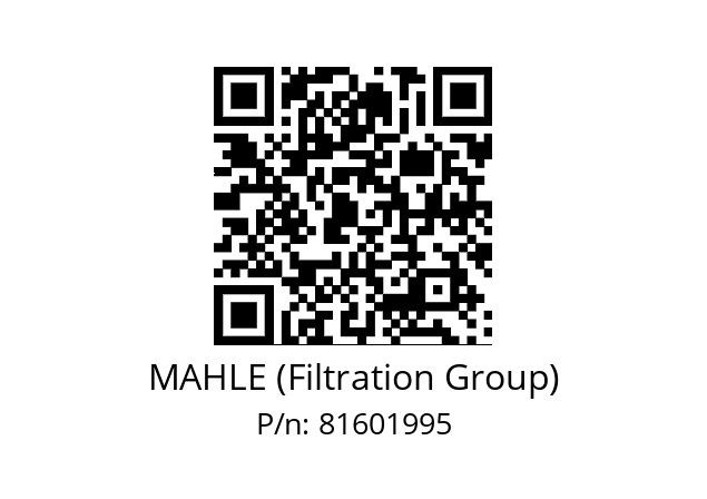   MAHLE (Filtration Group) 81601995