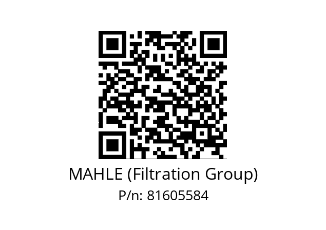   MAHLE (Filtration Group) 81605584