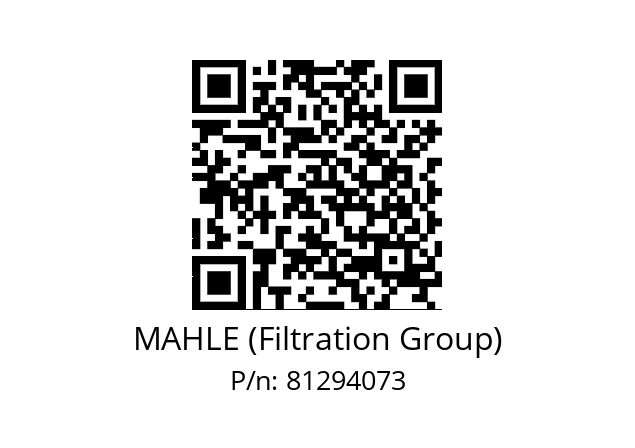   MAHLE (Filtration Group) 81294073