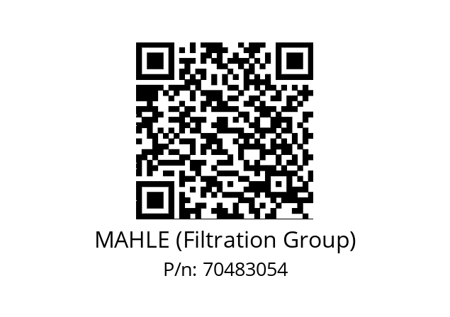   MAHLE (Filtration Group) 70483054