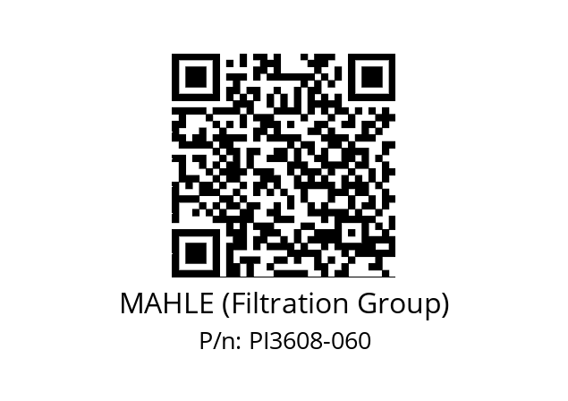   MAHLE (Filtration Group) PI3608-060