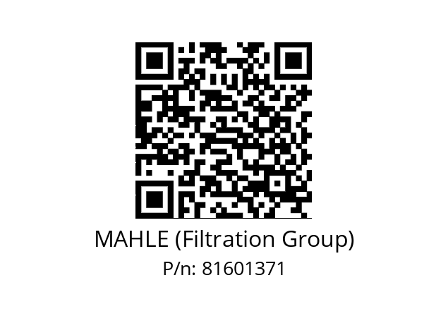   MAHLE (Filtration Group) 81601371