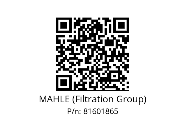   MAHLE (Filtration Group) 81601865