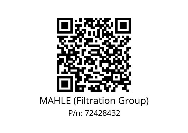   MAHLE (Filtration Group) 72428432