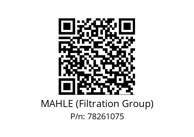  PI 24025 DN PS 16  MAHLE (Filtration Group) 78261075