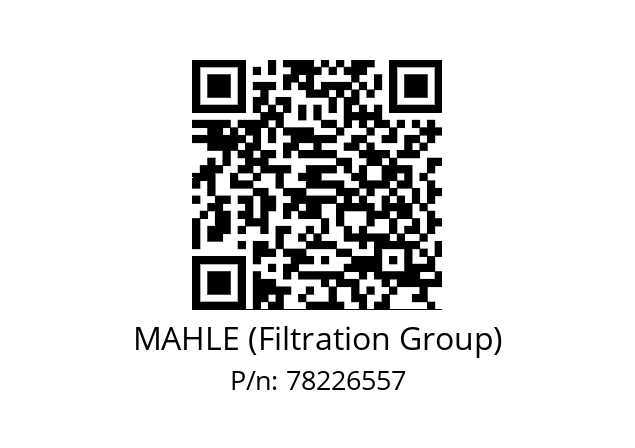   MAHLE (Filtration Group) 78226557