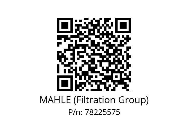  PI    2015-060 CR (G1 ¼) MAHLE (Filtration Group) 78225575