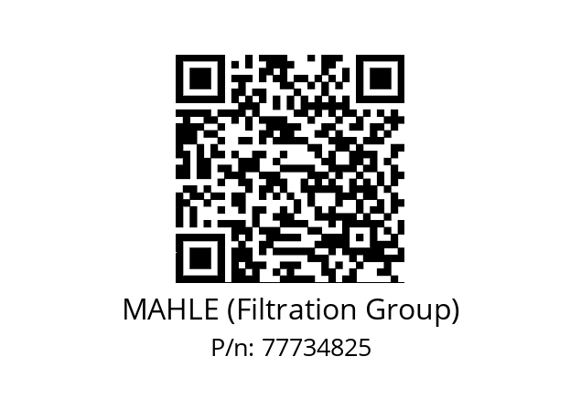   MAHLE (Filtration Group) 77734825