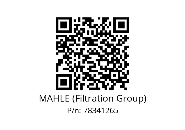   MAHLE (Filtration Group) 78341265