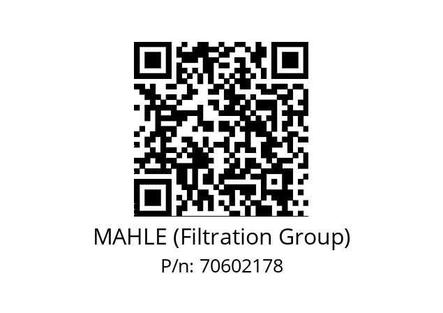   MAHLE (Filtration Group) 70602178