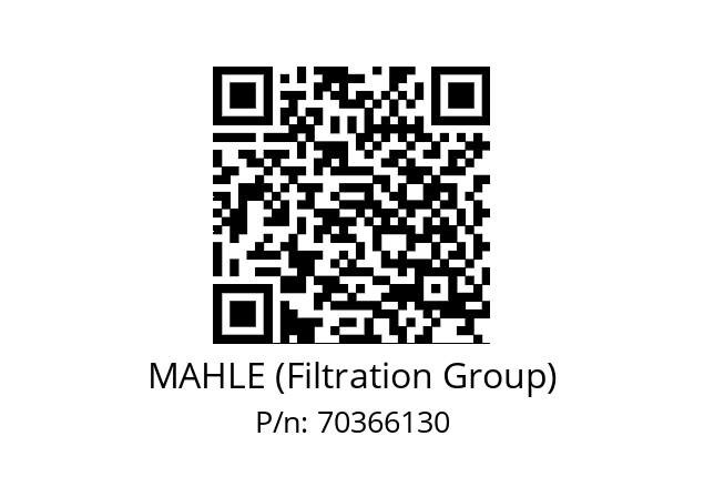   MAHLE (Filtration Group) 70366130