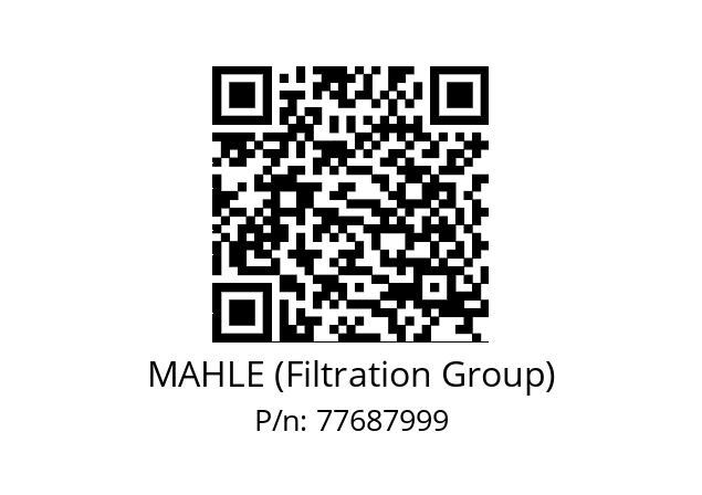   MAHLE (Filtration Group) 77687999