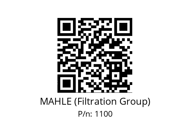   MAHLE (Filtration Group) 1100