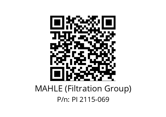   MAHLE (Filtration Group) PI 2115-069