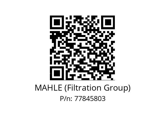   MAHLE (Filtration Group) 77845803