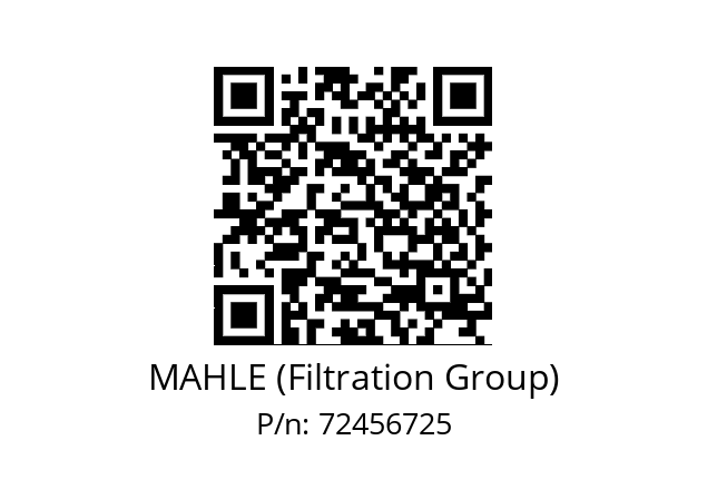   MAHLE (Filtration Group) 72456725