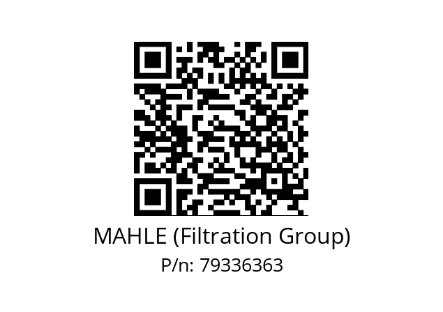   MAHLE (Filtration Group) 79336363