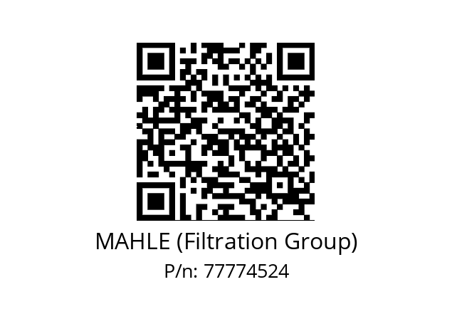   MAHLE (Filtration Group) 77774524