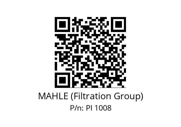   MAHLE (Filtration Group) PI 1008