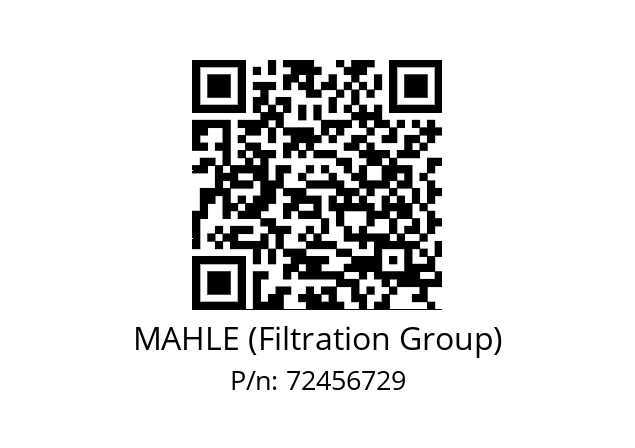   MAHLE (Filtration Group) 72456729