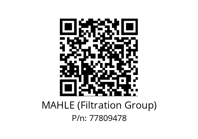   MAHLE (Filtration Group) 77809478