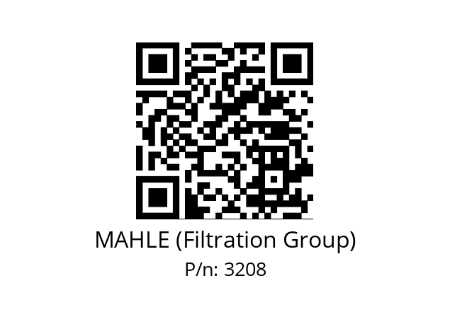   MAHLE (Filtration Group) 3208