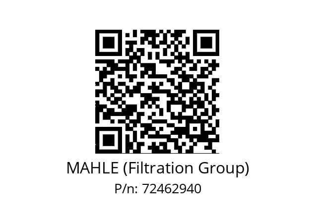   MAHLE (Filtration Group) 72462940