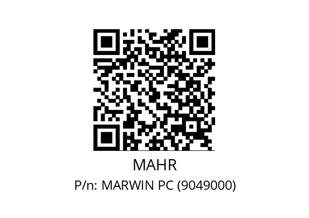   MAHR MARWIN PC (9049000)