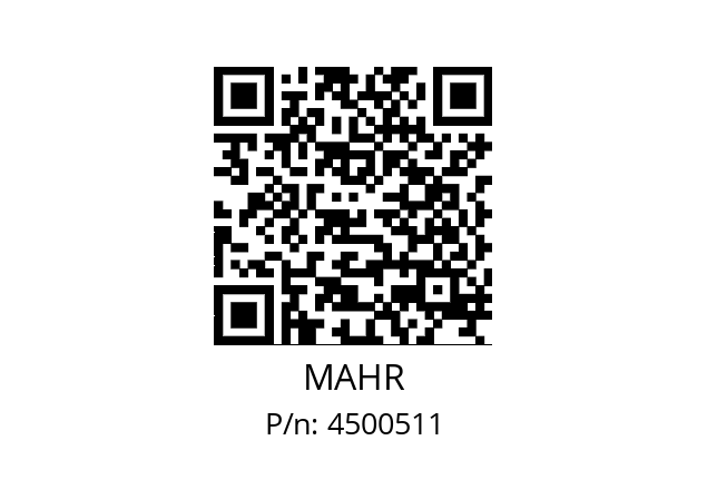   MAHR 4500511