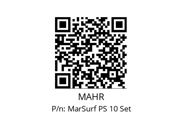   MAHR MarSurf PS 10 Set