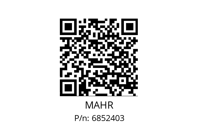   MAHR 6852403