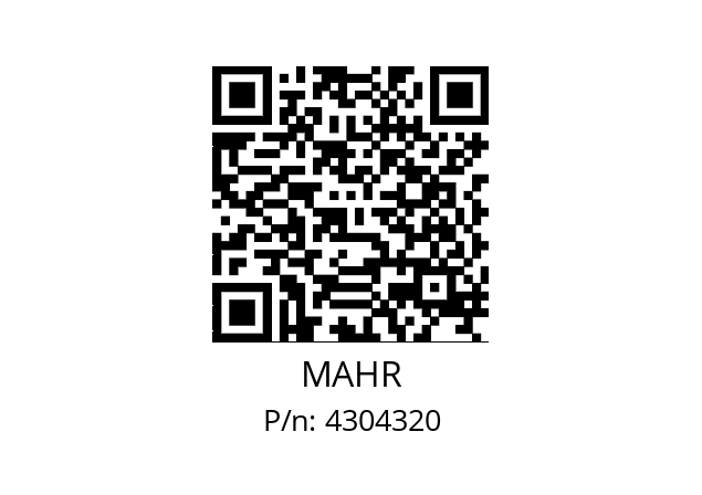   MAHR 4304320