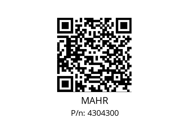   MAHR 4304300