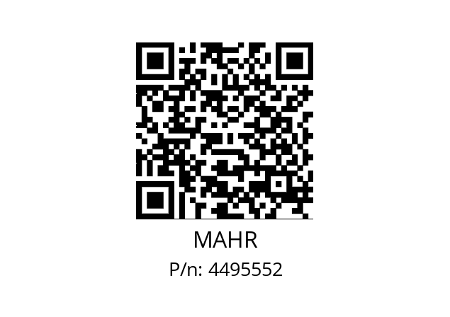   MAHR 4495552