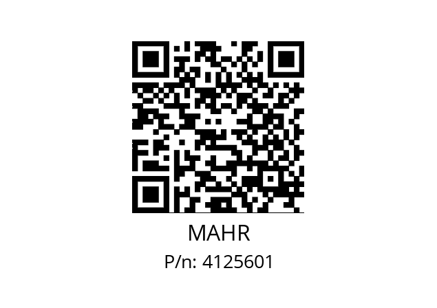   MAHR 4125601