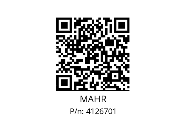   MAHR 4126701