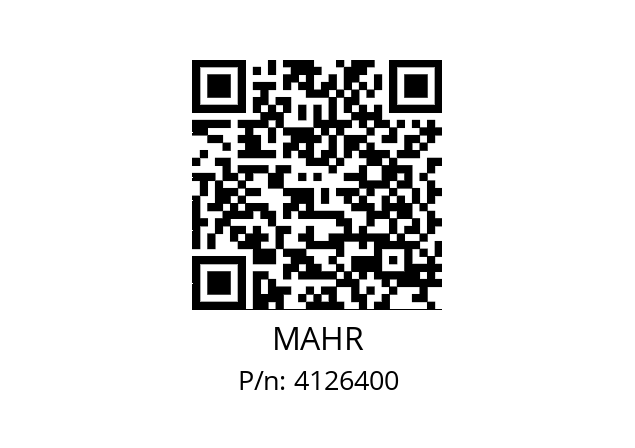   MAHR 4126400