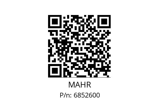   MAHR 6852600