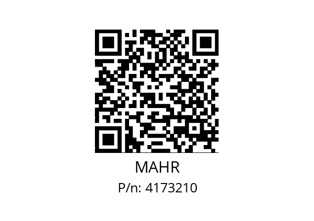   MAHR 4173210