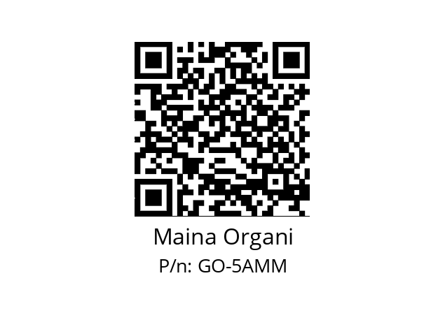   Maina Organi GO-5AMM