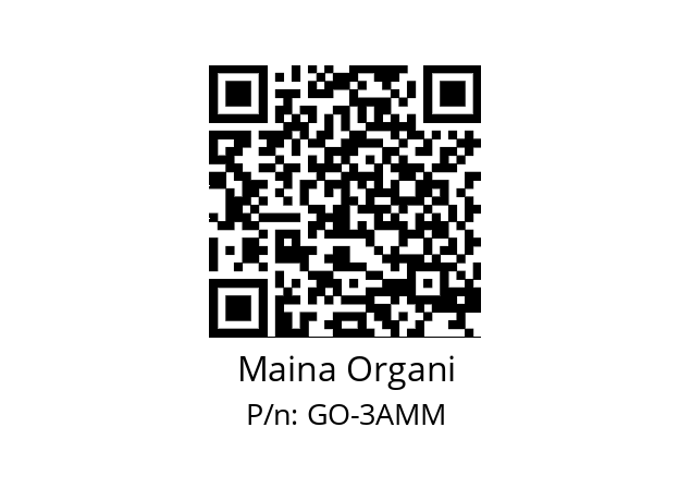   Maina Organi GO-3AMM