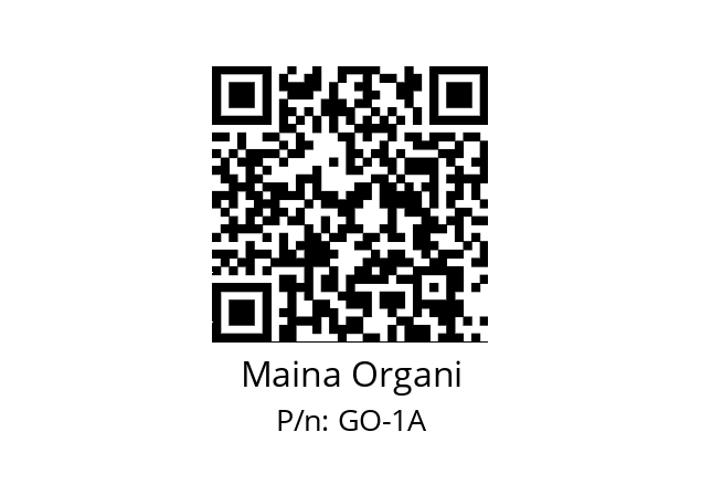   Maina Organi GO-1A