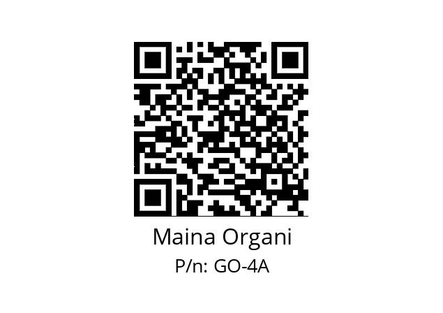   Maina Organi GO-4A