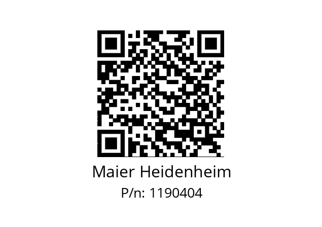   Maier Heidenheim 1190404