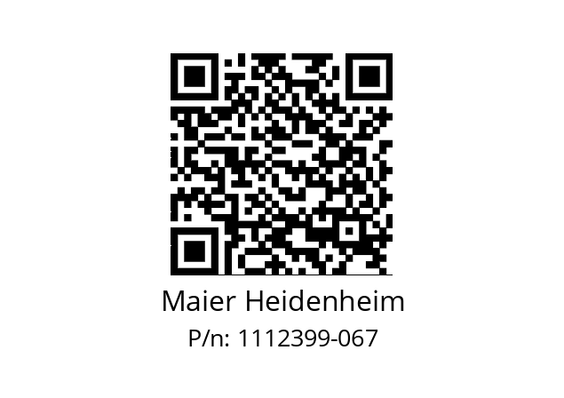   Maier Heidenheim 1112399-067